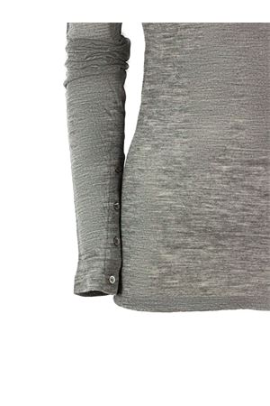 Top a collo alto in misto lana grigio SEMI COUTURE | Y5WJ23X920